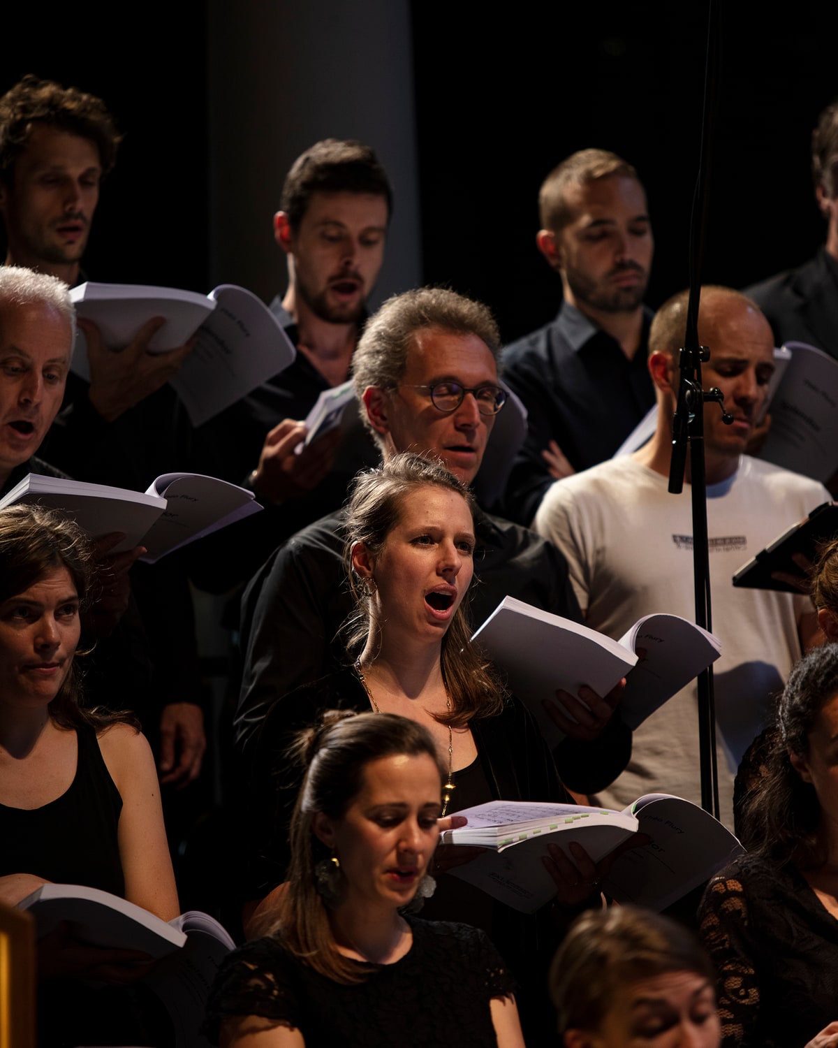 Affiche de Culte-cantate — Entre ciel et voix