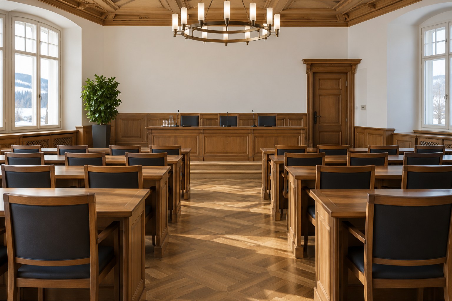 Affiche de Séance publique du Conseil communal de Château-d’Œx — 5 décembre