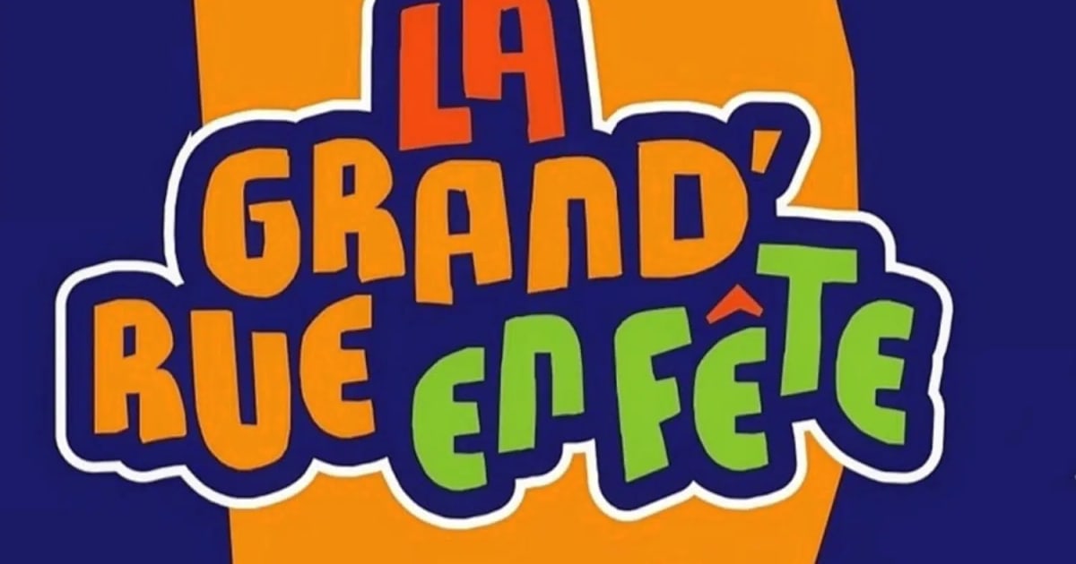 Affiche de La Grand’Rue en fête