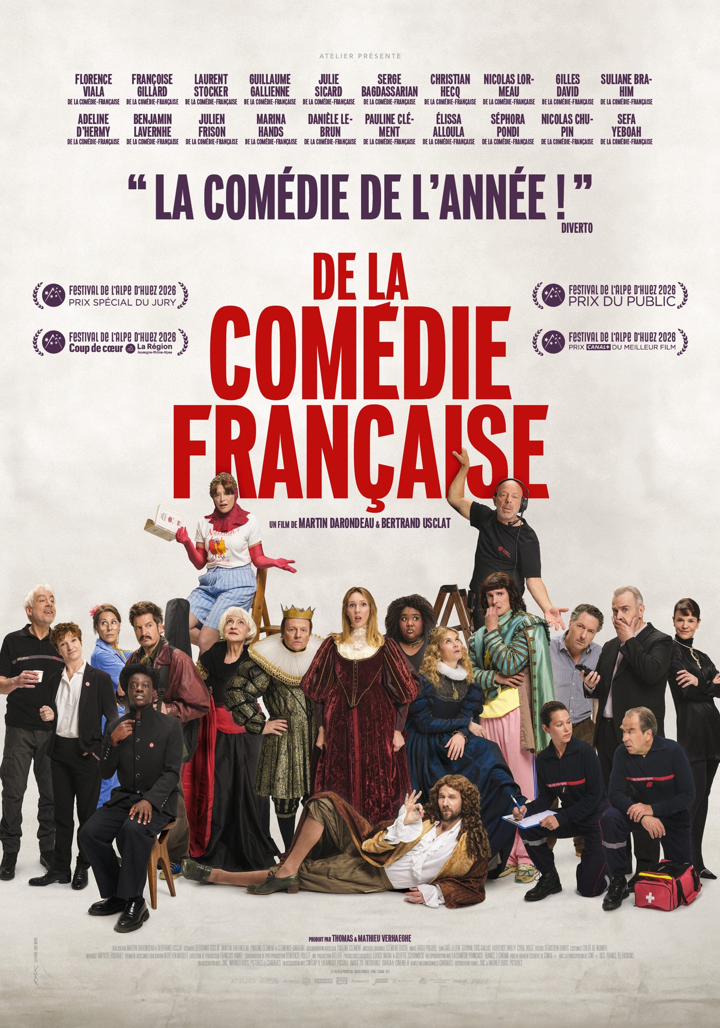 Affiche de Ciné-seniors — « De la Comédie-Française »