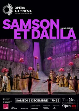 Affiche de Opéra en direct — « Samson et Dalila »