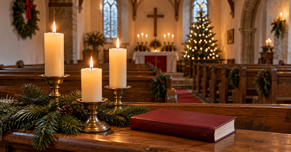 Affiche de Célébrations de Noël à l’église St. Peter’s