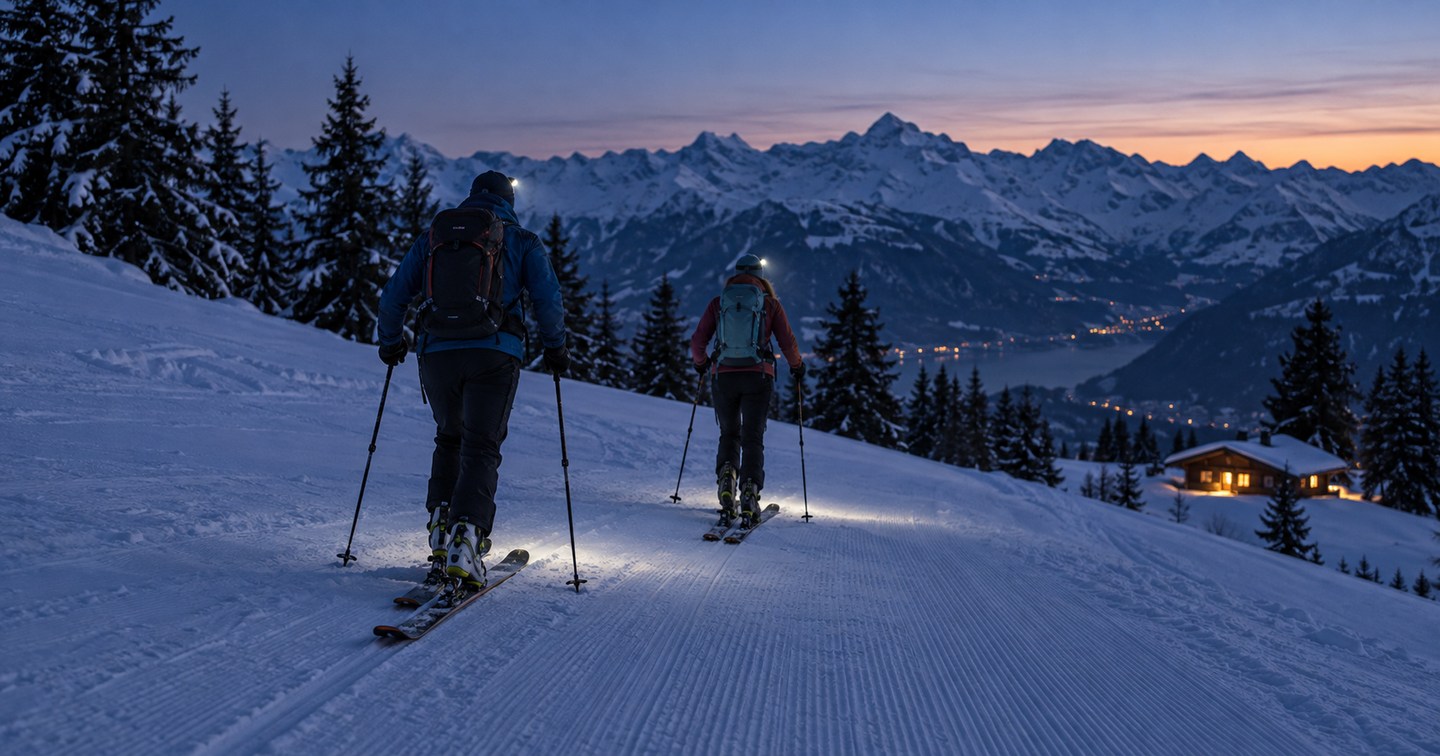 Affiche de Rubloz Touren Ski-Night