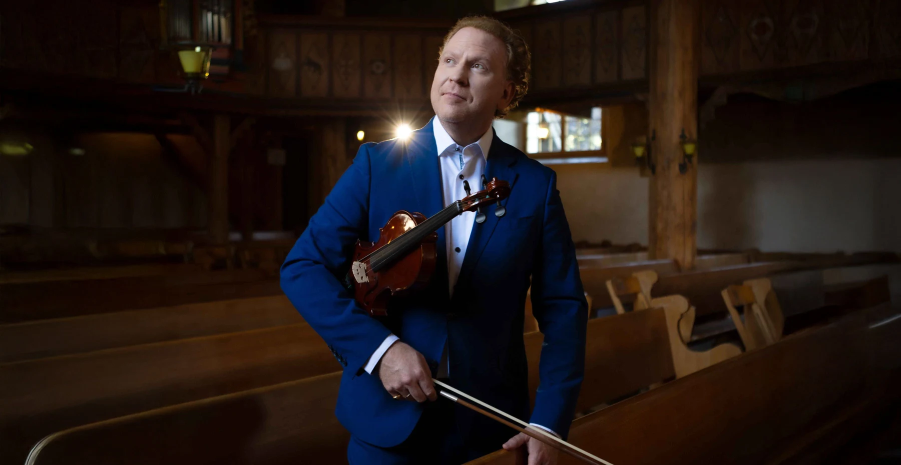 Affiche de Menuhin Festival — Daniel Hope, « Between Heaven and Earth »