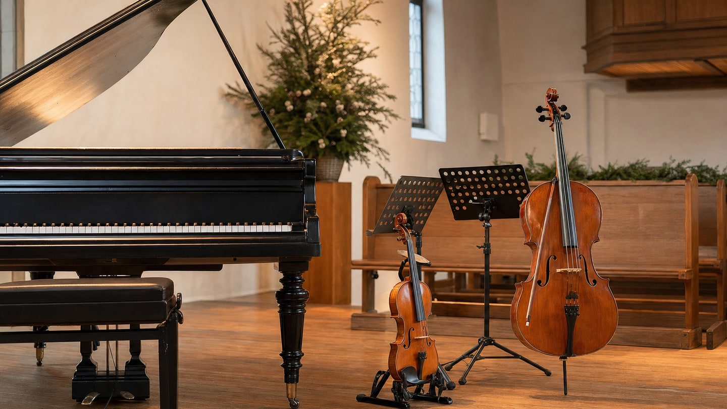 Affiche de Concert d’hiver de l’École de Musique