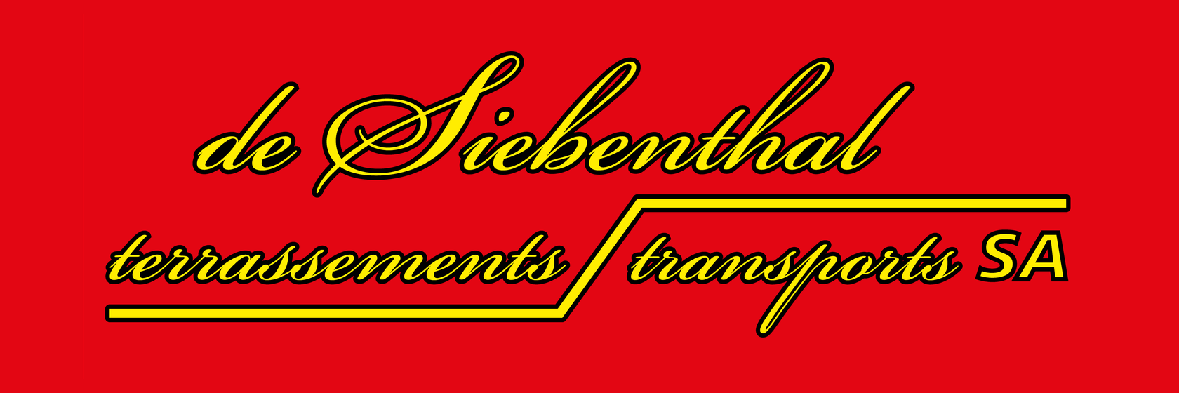 Logo ou image actuelle de de Siebenthal terrassements et transports SA