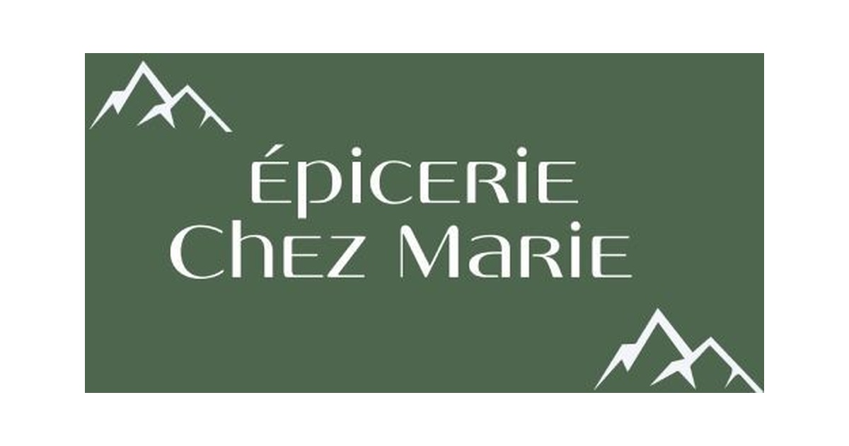 Logo ou image actuelle de Épicerie chez Marie Sàrl