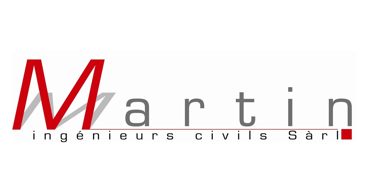 Logo ou image actuelle de Martin ingénieurs civils Sàrl